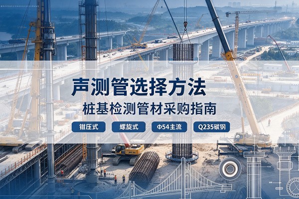临渭声测管选型标准