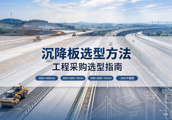 临渭沉降板选择方法