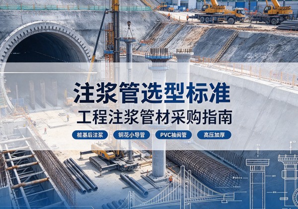 临渭注浆管选型标准